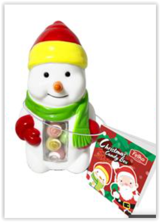 Christmas Sneeuwman Candy Box