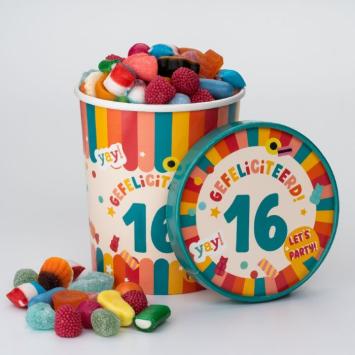 Snoepbeker 16 Jaar